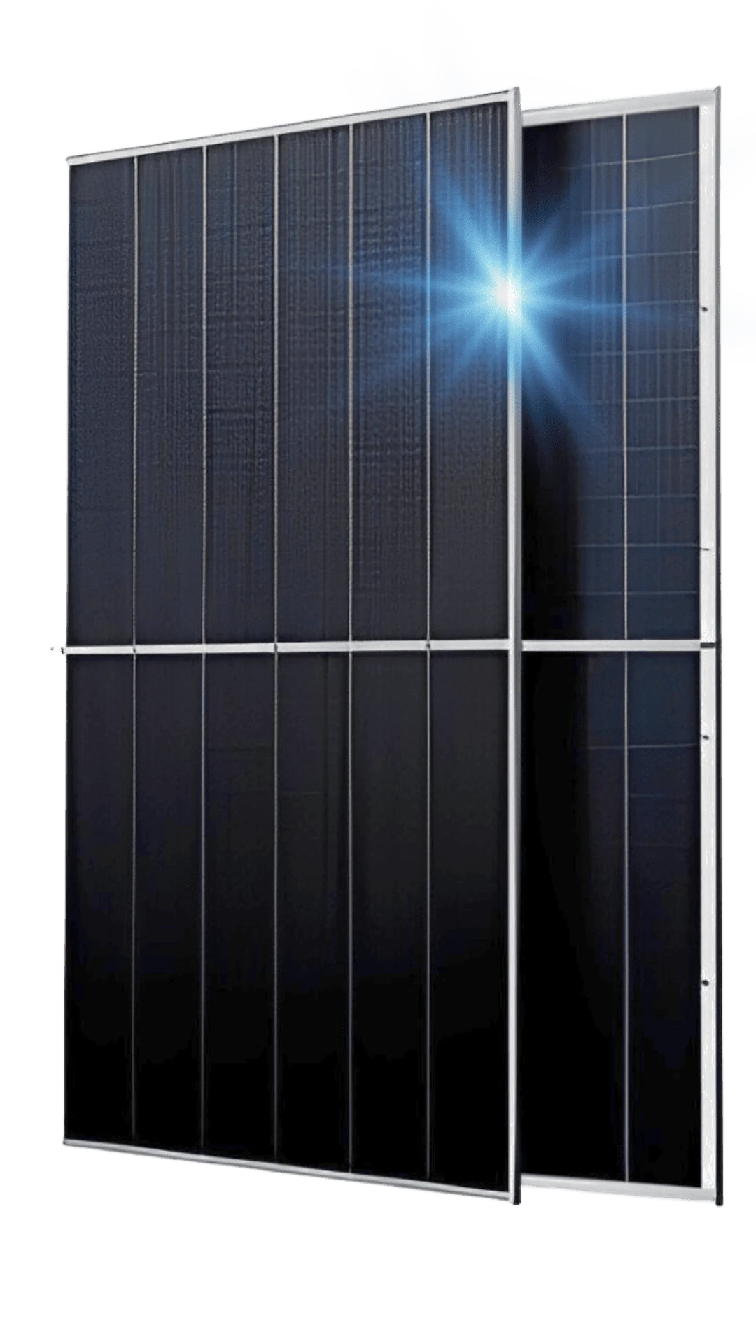 foto de 2 paneles solares
